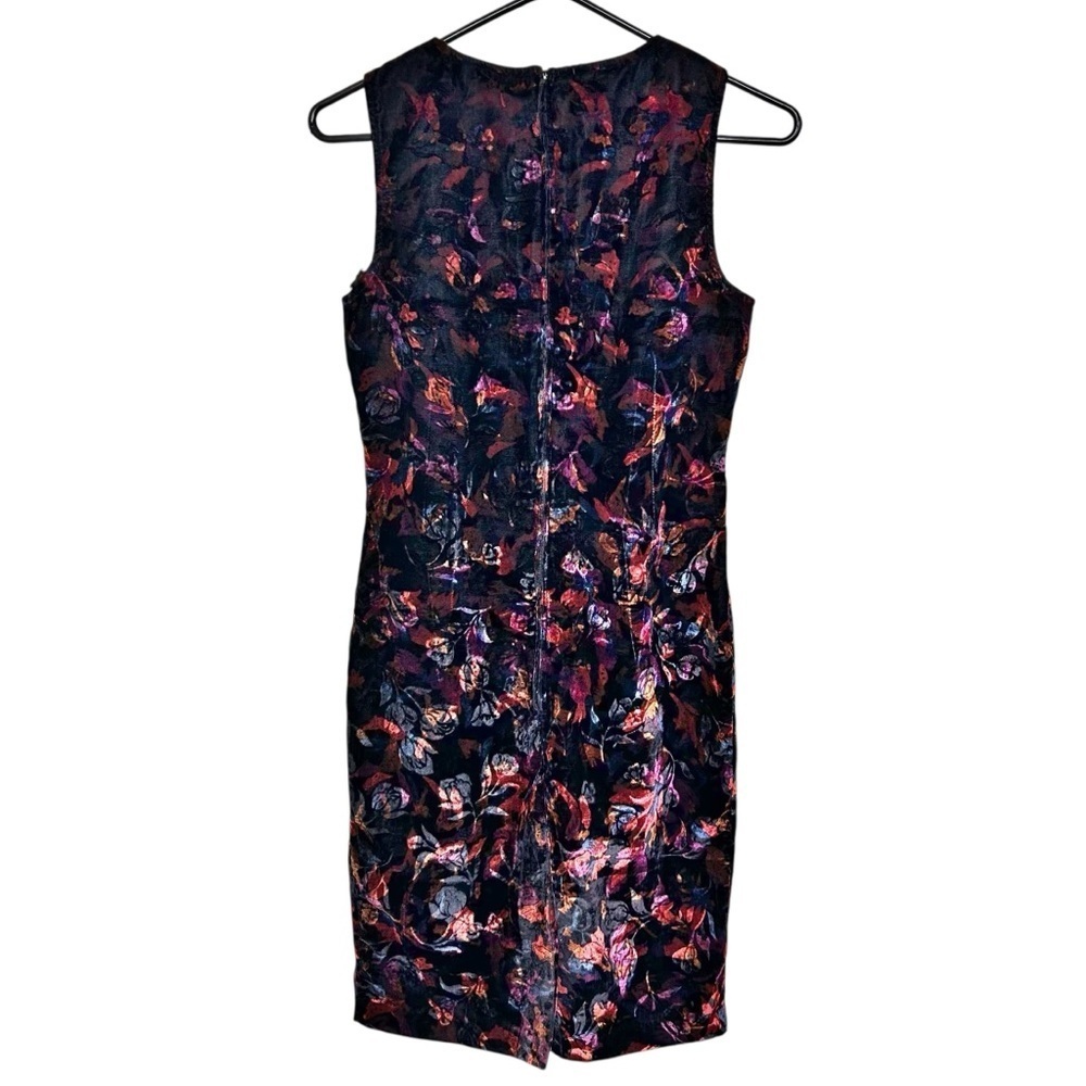 Y2K Velvet Burnout Dress 3 Whimsigoth Dark Romantic Fairy Coquette Made In USA - Picture 2 of 8
